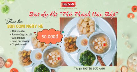 BỮA CƠM NGÀY HÈ