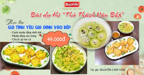 GỬI TÌNH YÊU GIA ĐÌNH VÀO BẾP