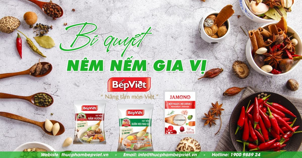 Bỏ túi bí quyết nêm nếm gia vị để món ăn thơm ngon, đậm đà