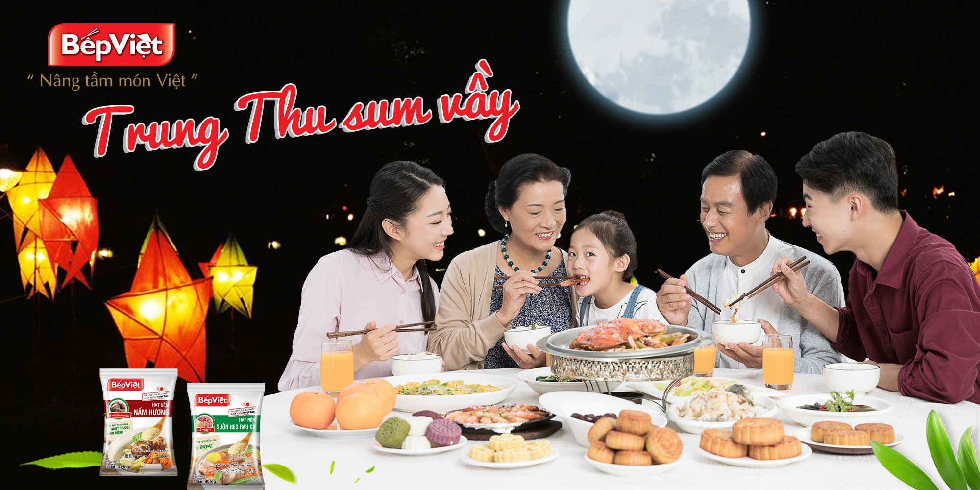 Cùng Bếp Việt đón Trung thu sum vầy