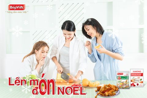 Cùng BẾP VIỆT lên thực đơn đón Giáng Sinh an lành
