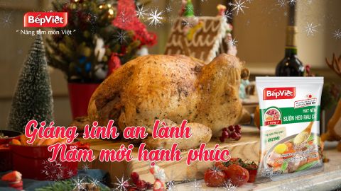 Gà tây nướng cho tiệc GIÁNG SINH chẳng khó với bí kíp từ BẾP VIỆT