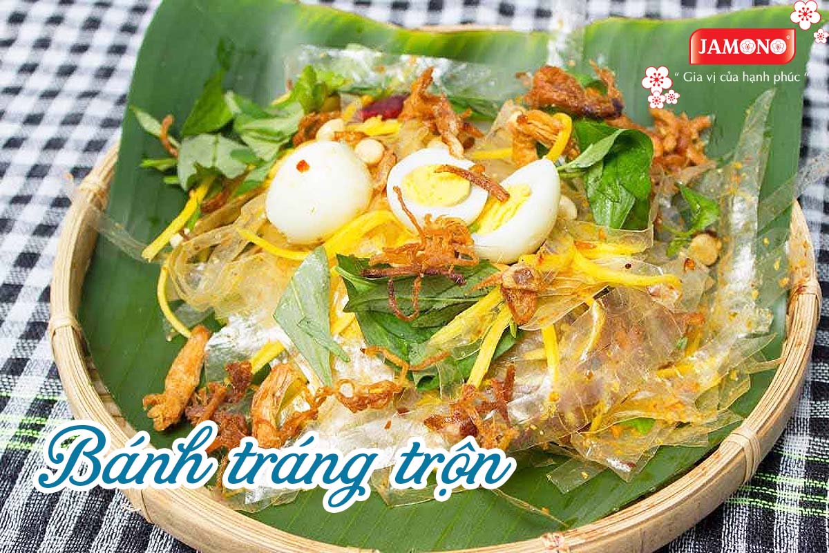 Cách làm bánh tráng trộn