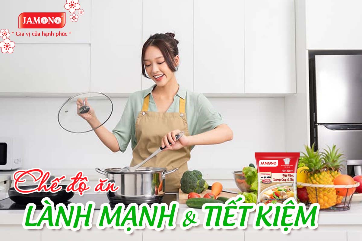 Chế độ ăn lành mạnh và tiết kiệm ngân sách gia đình