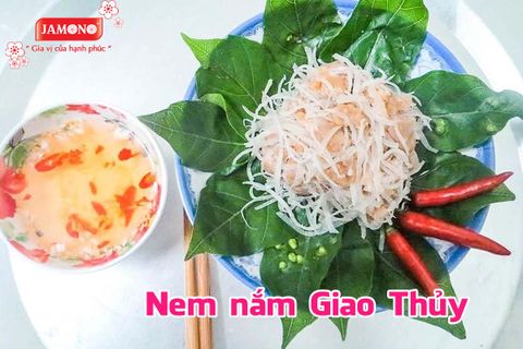 Nem nắm Giao Thủy đặc sản Nam Định