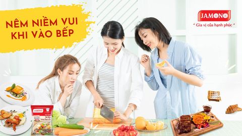 Tận hưởng niềm vui nấu nướng với hạt nêm JAMONO