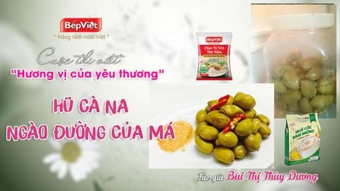 HŨ CÀ NA NGÀO ĐƯỜNG CỦA MÁ
