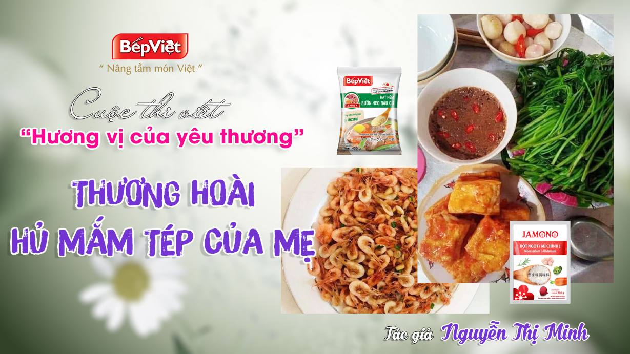 THƯƠNG HOÀI HŨ MẮM TÉP CỦA MẸ!