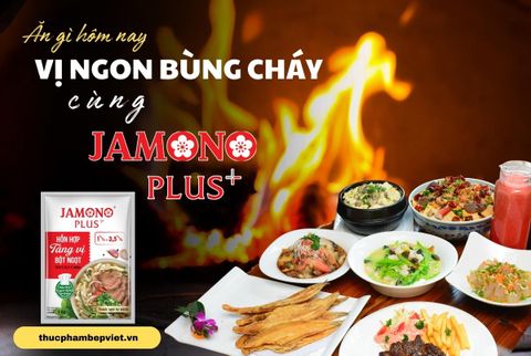 Với JAMONO Plus - Vị ngon lôi cuốn, sức khỏe trần đầy