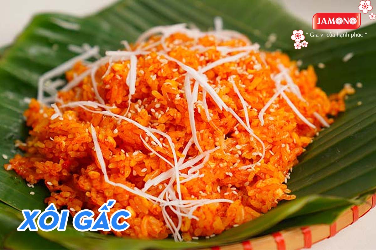 Xôi gấc
