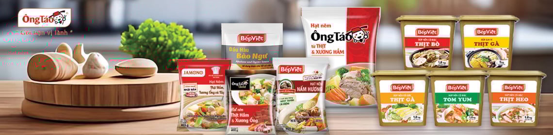 Súp nền - Xốt gia vị - Bột gia vị