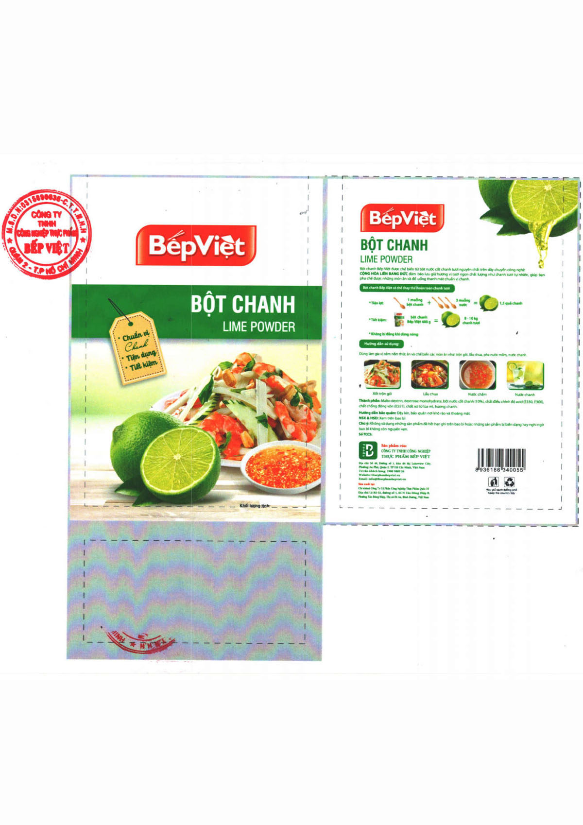 HSTCB BỘT CHANH