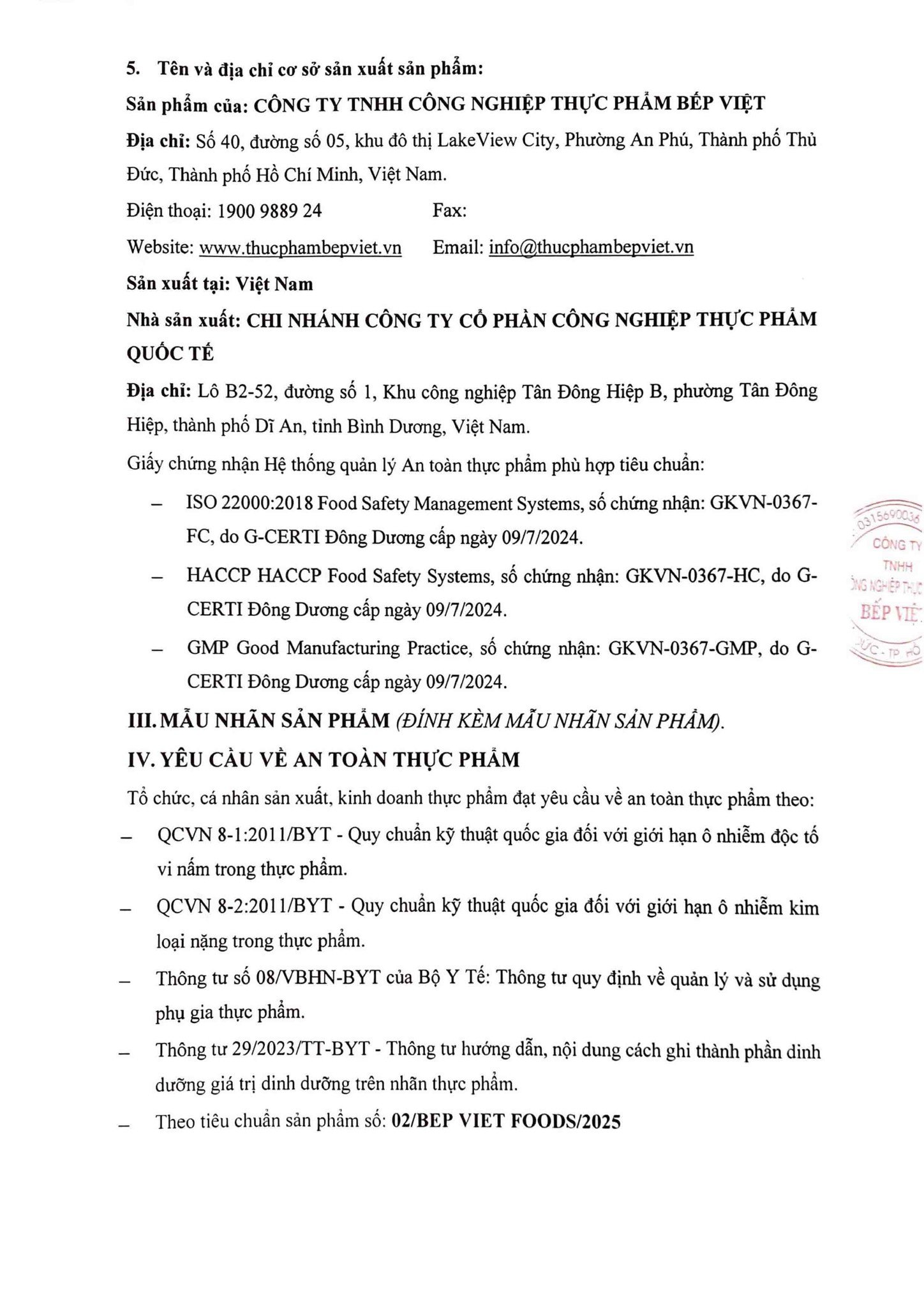 HS TCB muối chấm tôm chua cay