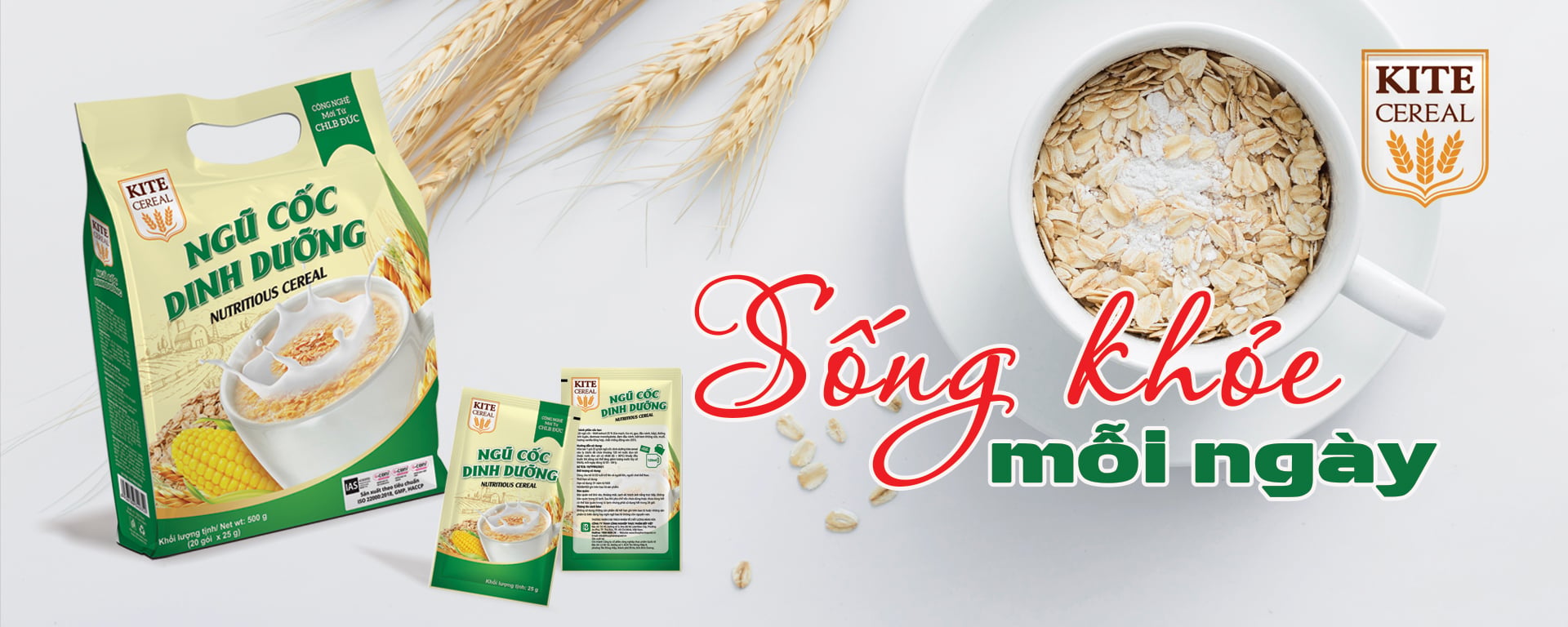 Banner khuyến mãi ngũ cốc