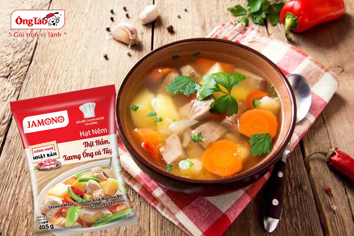 hạt nêm Jamono cho món canh ngon