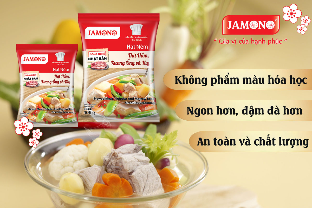 hạt nêm Jamono chất lượng Nhật Bản