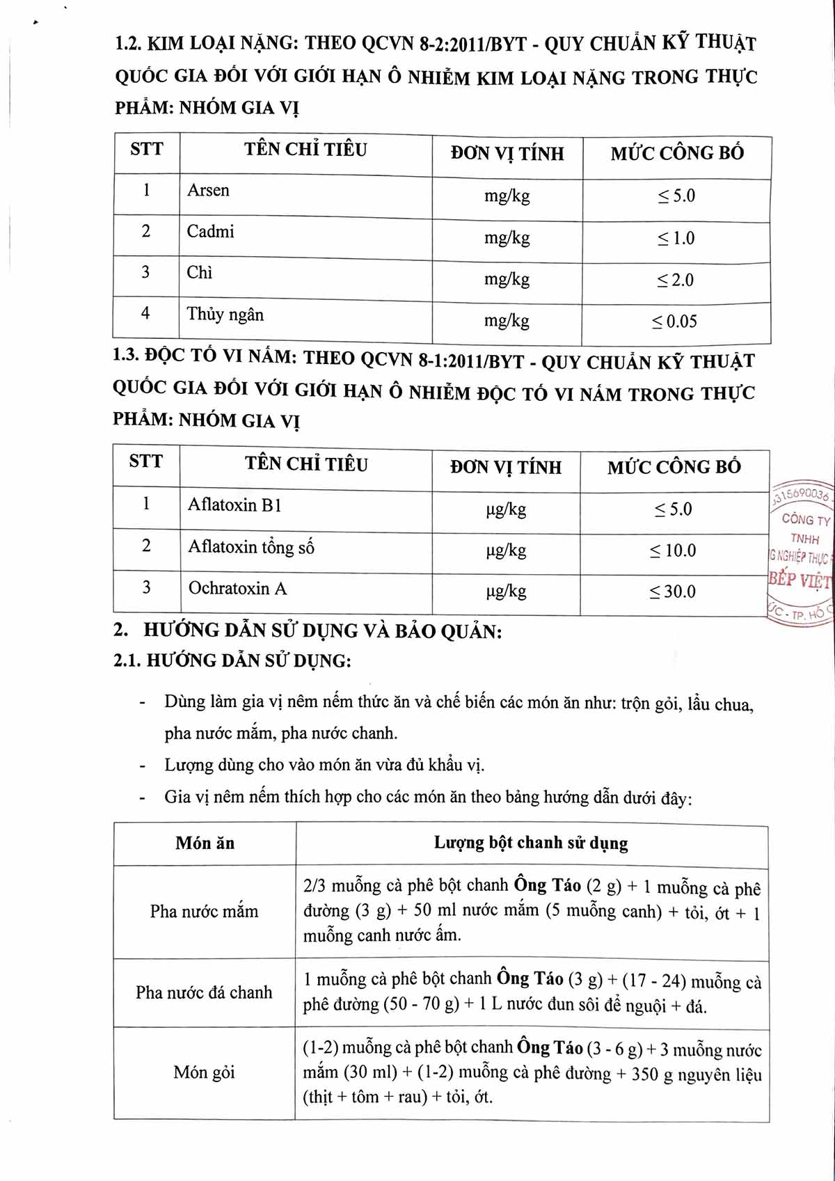 HS TCB Bột Chanh Ông Táo 400g