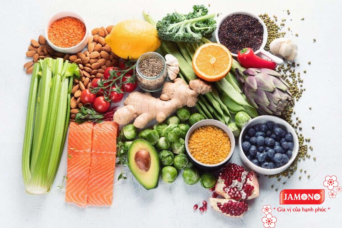 thực phẩm rau củ quả, protein