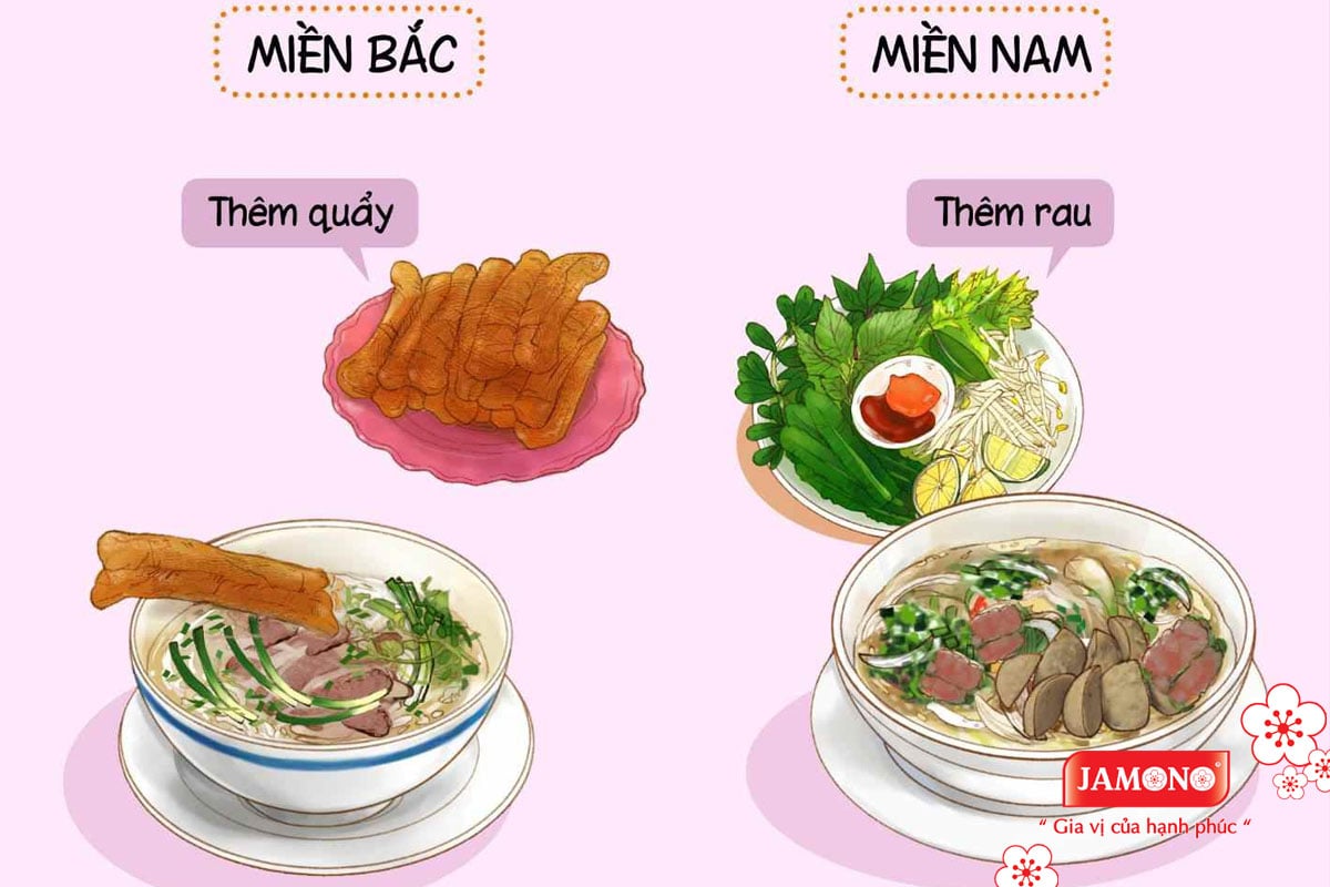tính vùng miền trong ẩm thực Việt Nam