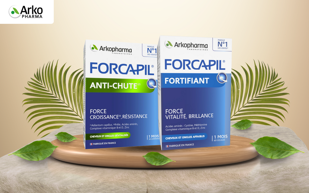 Tìm Lại Mái Tóc Dày, Dài và Chắc Khỏe Cùng Forcapil® Anti-Chute và Forcapil® Fortifiant