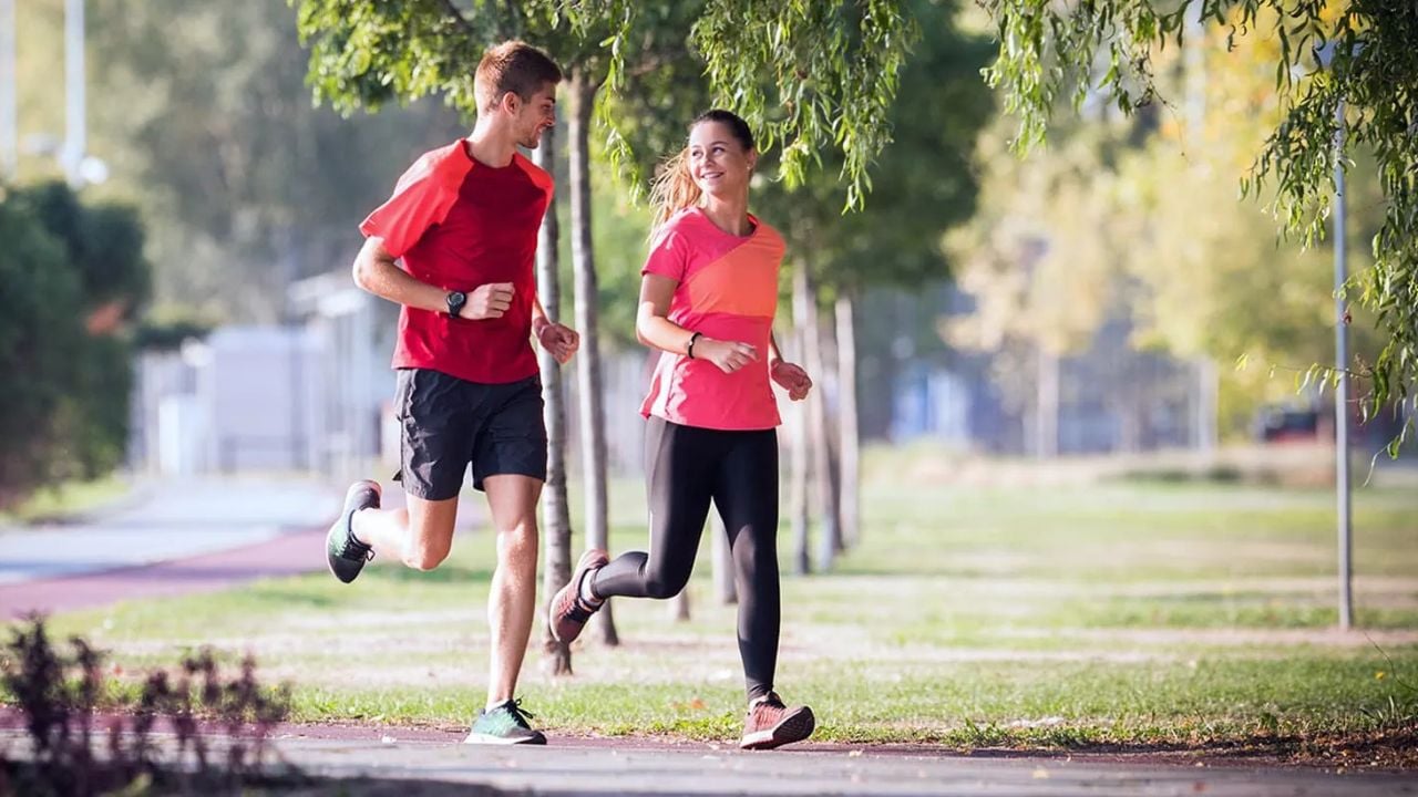 chạy bộ vào buổi sáng
