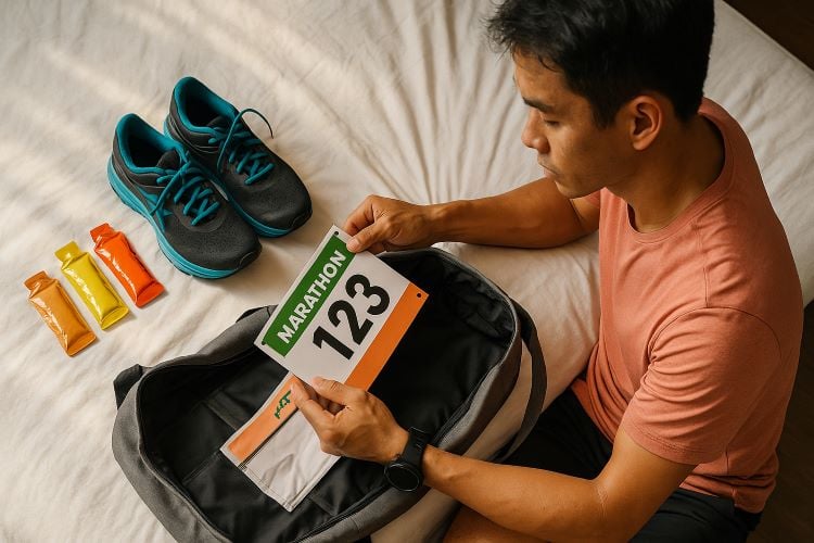ngày thi đấu marathon