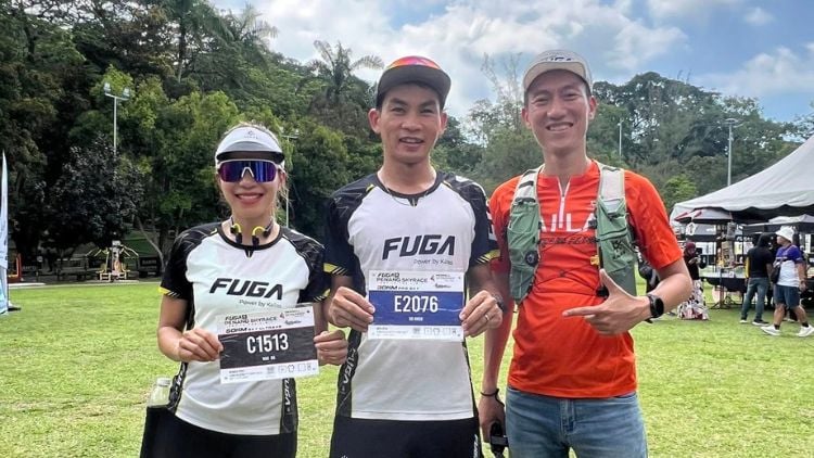 Chạy trail cùng Hà Hậu và Trọng Nhơn
