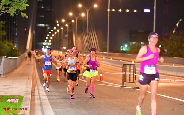 Giải chạy bộ VNExpress Marathon Ho Chi Minh City Midnight 2023 sẽ diễn ra tại công viên Tao Đàn