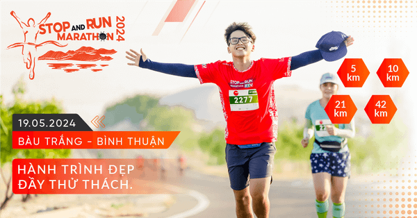 Giải chạy Stop And Run Marathon Bình Thuận 2024