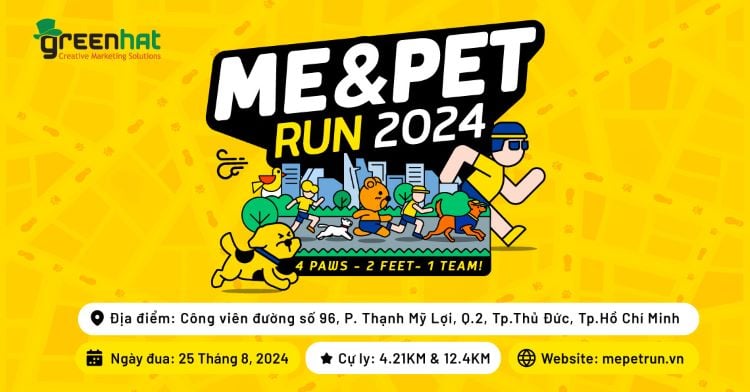 Giải chạy Me&Pet Run 2024