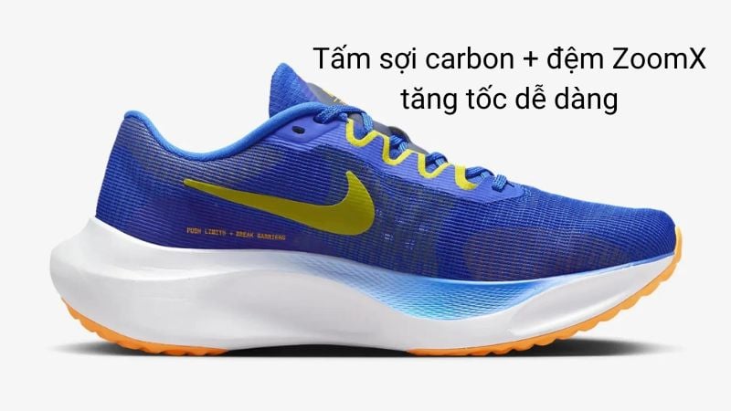 Giày chạy bộ Nike với tấm sợi carbon