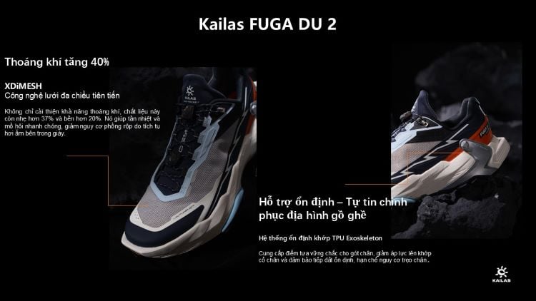Kailas Fuga DU 2 thoáng khí