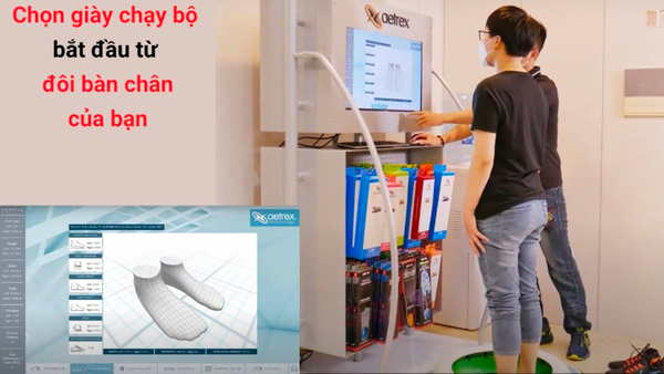 Trải nghiệm máy đo chân 3D đầu tiên có mặt tại khu vực miền Bắc của Việt Nam