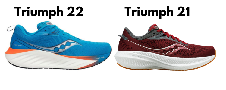 Saucony Triumph 22 vs Triumph 21