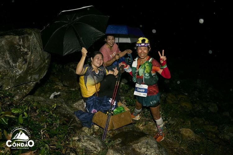 Cô Tâm chay ultra trail