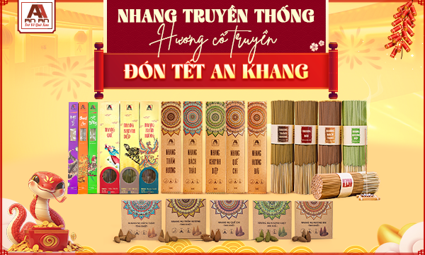 Nhang Tết thảo mộc - Hương thơm gọi Tết về!