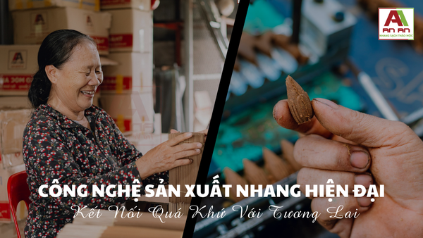 Công nghệ sản xuất nhang hiện đại: Kết Nối Quá Khứ Với Tương Lai