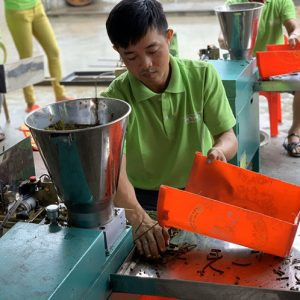 QUY TRÌNH SẢN XUẤT NHANG SẠCH THẢO MỘC AN AN