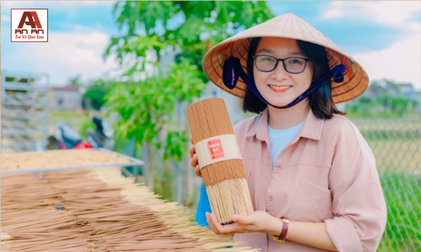 Nhang quế – Thơm dịu từ vỏ quế già, sạch chuẩn từng nén