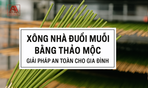 Xông Nhà Đuổi Muỗi Bằng Thảo Mộc – Giải Pháp An Toàn Cho Mùa Hè Không Muỗi