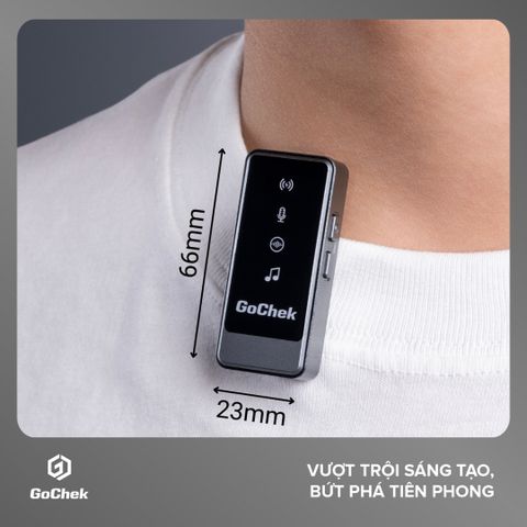 LÝ DO THU ÂM BẰNG MICRO GOCHEK, BẢN GHI ÂM KHÔNG CÓ TIẾNG