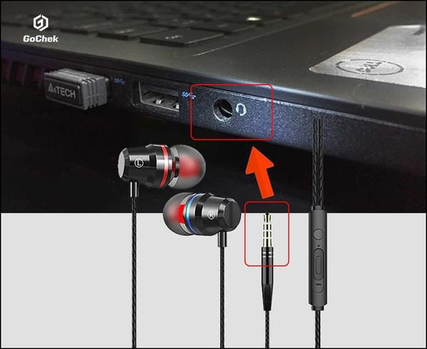 Cách kết nối tai nghe với laptop
