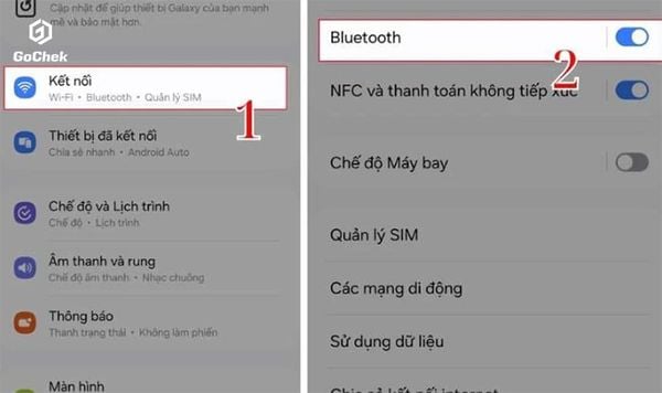 cách kết nối tai nghe bluetooth với android