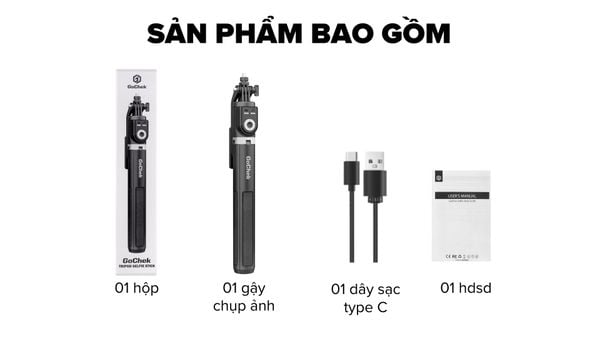 gậy chụp ảnh GoChek SS100