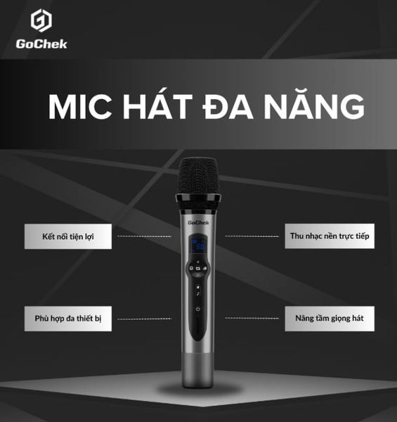 Mic hát karaoke trên ô tô