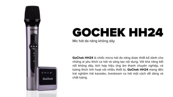 micro karaoke khong day GoChek HH24