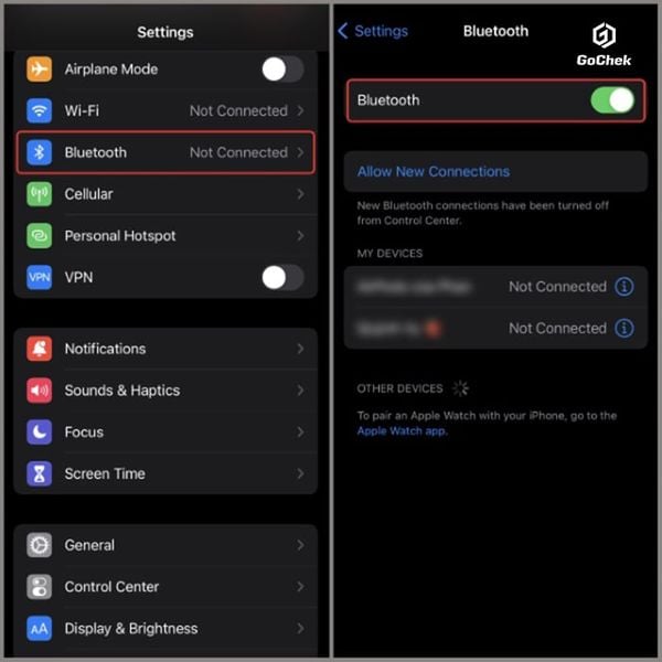 Cách kết nối tai nghe bluetooth với iphone