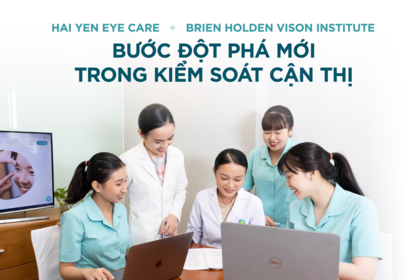 Kiểm soát cận thị với tròng kính HAL - công nghệ vi lăng kính phi cầu