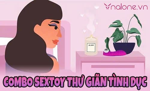Combo sextoy thư giãn tình dục: Massage + Hương + Ánh sáng