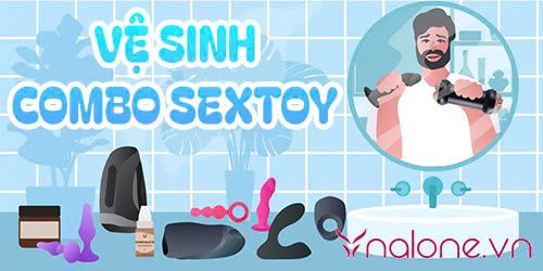 Cách bảo quản và vệ sinh combo sextoy đúng quy cách